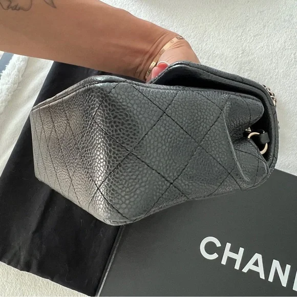 SOLD🖤 Chanel Mini Rectangle Caviar - Picture 4 of 10